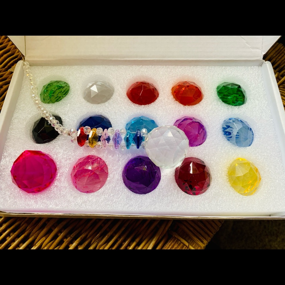 Crystal Suncatcher Many Colors Available. You Choose!